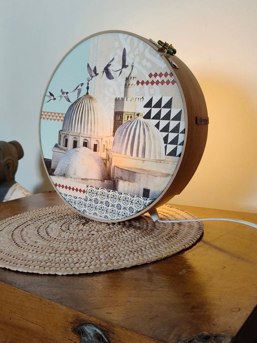 Tambourine Lamp — view 1